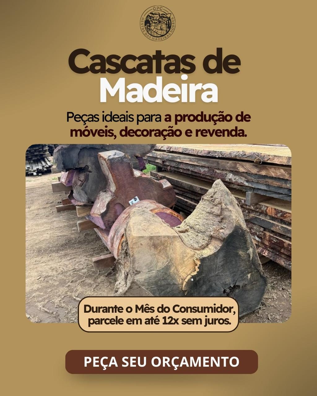 Peças especiais em madeira nobre